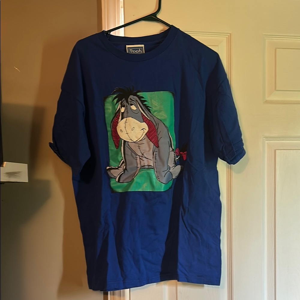 Disney Blue and Gray Short Sleeve Tees